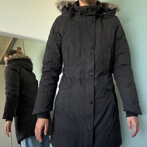 The North Face Black Down Tremaya Parka Size